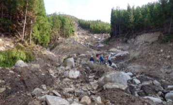 令和元年台風19号により宮城県丸森町で発生した土石流災害