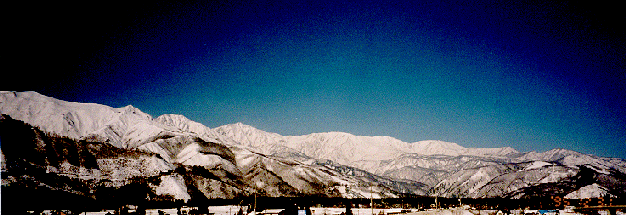 Japan Alps :from Hakuba, Nagano.