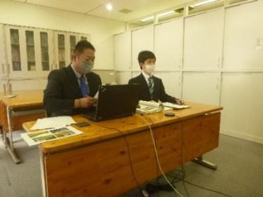 オンラインによる交流会の写真1