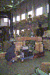 Photo:Evaluation of dynamic damping on lattice beam