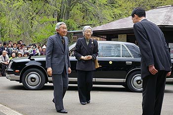 写真1：お出迎え