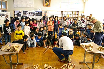 出前レクチャー（作岡小学校）写真2