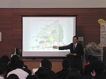 高崎中学校レクチャー写真3