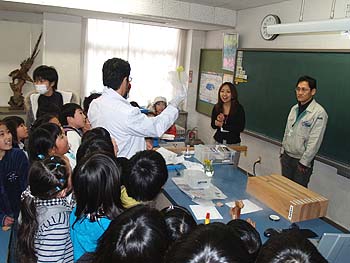 出前レクチャー 小田小学校：写真3