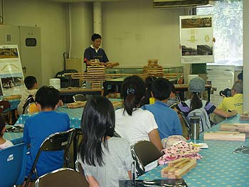 「木の橋をつくってみよう！」セミナー：写真2