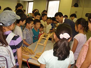 「木の橋をつくってみよう！」セミナー：写真4
