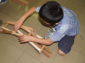 「木の橋をつくってみよう！」セミナー：写真5