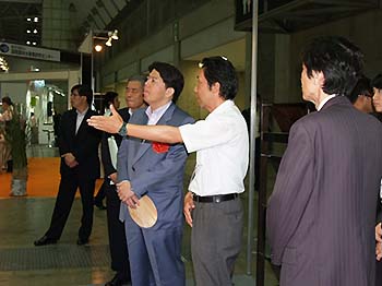 写真1：「バイオマスエキスポ」に出展1