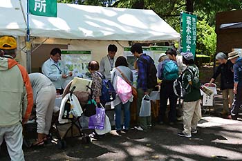 写真2：平成25年度「みどりとふれあうフェスティバル」に出展