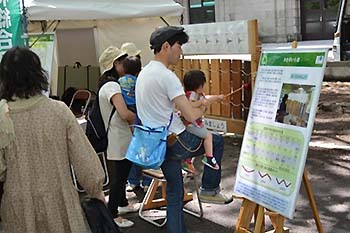 写真6：平成25年度「みどりとふれあうフェスティバル」に出展
