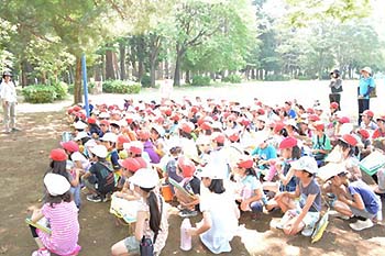 写真2：出前レクチャー春日小学校2