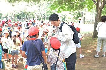 写真4：出前レクチャー春日小学校4