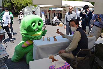 写真4：ウッドクラフト「自分だけの愛犬を作ろう！」1