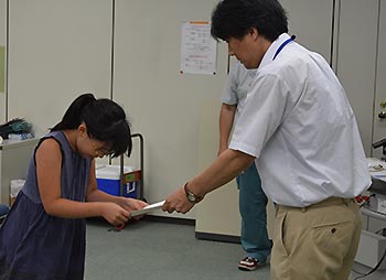 写真3：子ども樹木博士