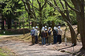 写真6：樹木園見学2