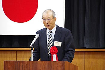 写真8：大貫森林総研友の会会長