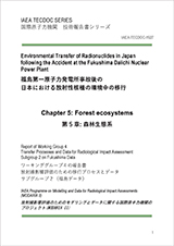 刊行物「福島第⼀原子力発電所事故後の日本における放射性核種の環境中の移行 第5章：森林生態系」表紙の写真