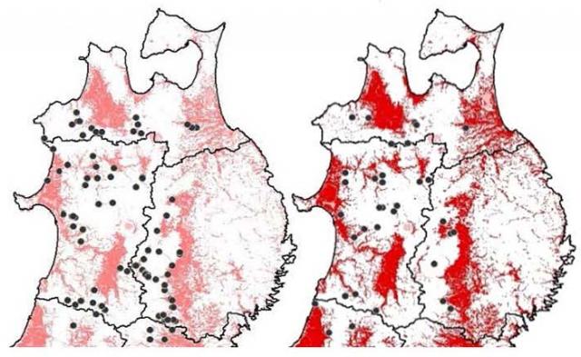 ツキノワグマが起伏や農地を避けていることを遺伝解析で明らかに