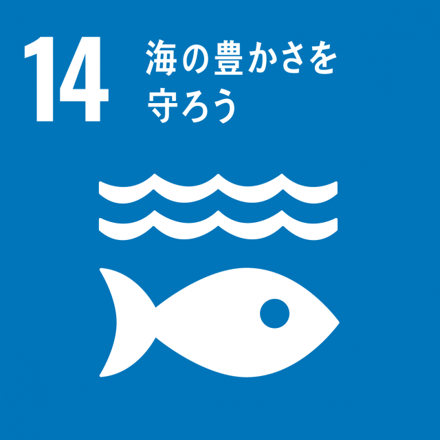 SDGsのアイコン 14 海の豊かさを守ろう