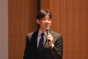 一般講演_木材加工・特性研究領域 チーム長柳田高志の写真